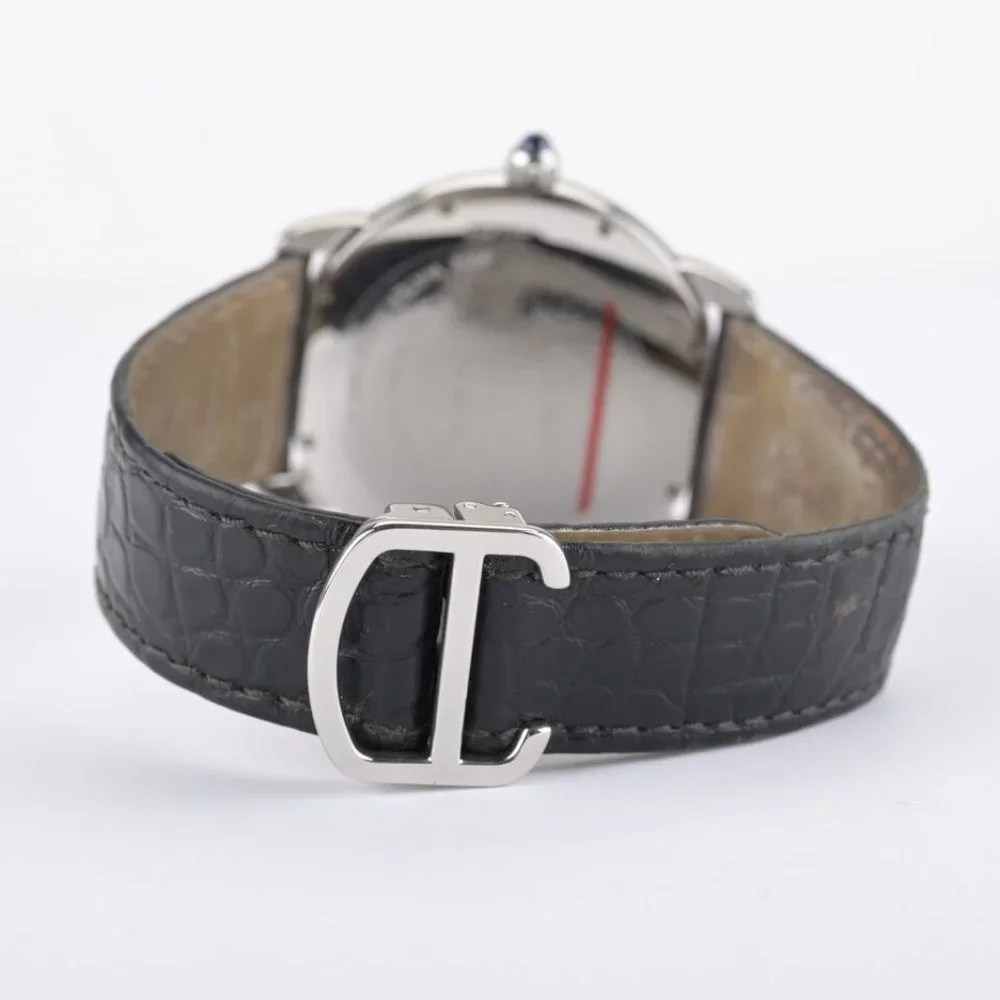 Cartier Ronde Solo XL 3802 W6701010 42mm Stainless Steel Watch W/ Box - Picture 11 of 13